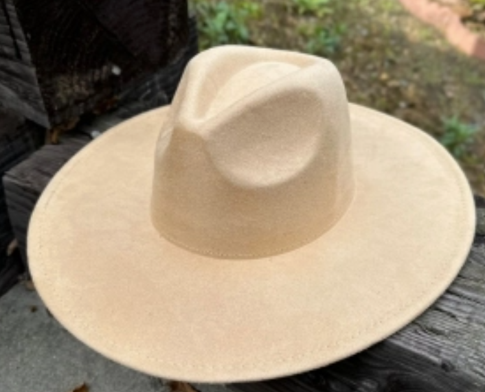 Flat brim Panama Hat - Unisex
