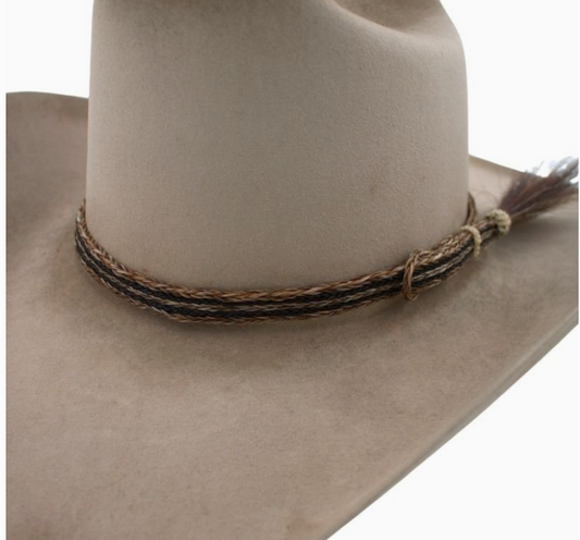 Horsehair Braided Single Tassel Hat Band - Pacesetter