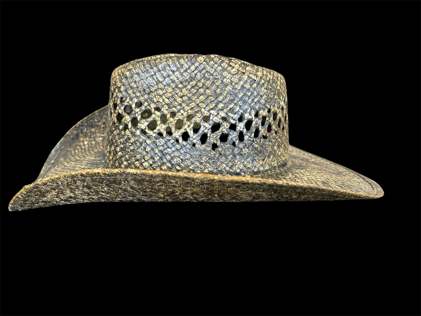 Straw Western Hat - Brown
